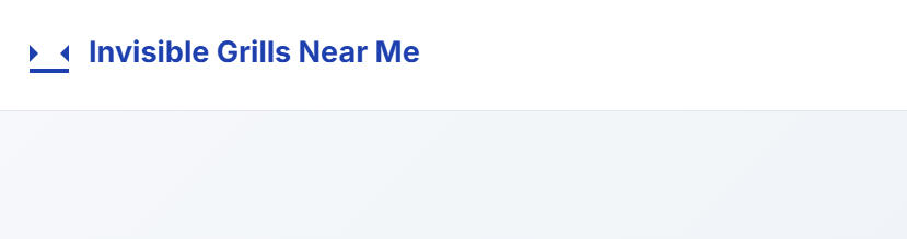 Invisible Grills Installation Invisible Grills Near Me