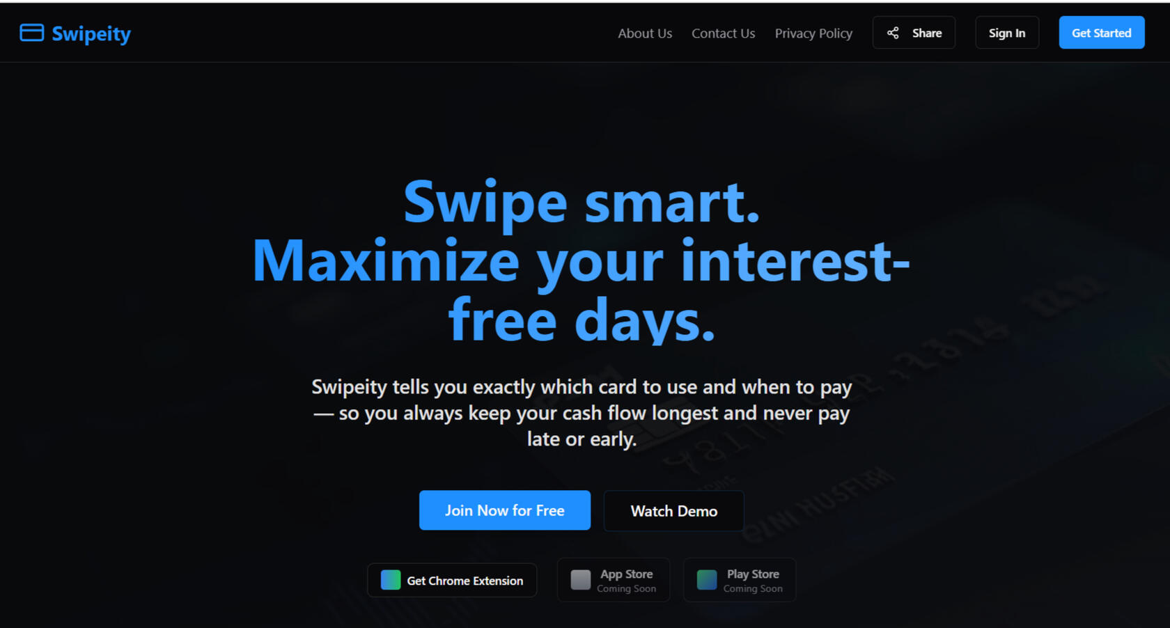 Swipeity - Credit Card payment Tracker Swipeity - Credit Card payment Tracker